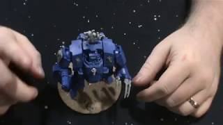 Warhammer 40k Primaris Redemptor Dreadnought easy build kit Review [upl. by Enailil334]