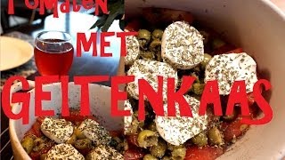 Groente Recepten  Tomaten met geitenkaas [upl. by Aitrop]