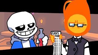 Sans Pays His Tab  Undertale Animation [upl. by Pollard]