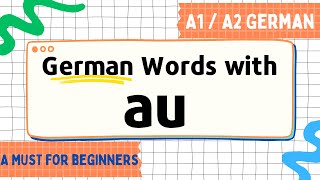 German course for beginners  German alphabet  A1 German course  Lesson 1  Part 5 [upl. by Bithia418]