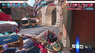 Ram main flexes to Hog to counter known ball player by MISCREANT786 — Overwatch 2 Replay RCWV6N [upl. by Carl821]