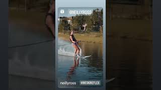 Slalom Water Skiing with Neilly Ross and Reflex waterskiing [upl. by Lednik]