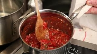 How to Make Basic Marinara Sauces With Diced Tomato Puree  Pasta Dishes amp More [upl. by Ryle]