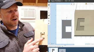 Easel CNC Exclude and Combine Shapes For beginners [upl. by Ashelman]