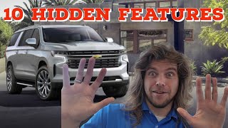 10 Hidden Features  New 20222023 Chevrolet Tahoe amp Suburban [upl. by Shantha]