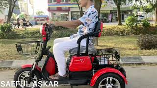 OtoVlog Review Sepeda Listrik Selis Roda 3 all new 2018 type Robin [upl. by Ellerrad283]