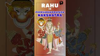 Rahu in Purva Bhadrapada Nakshatra Born Spiritual Leaders or Vishwagurus  Astrology [upl. by Yusuk502]