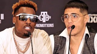 HIGHLIGHTS  JERMELL CHARLO VS BRIAN CASTANO HAVE FIERY PRESS CONFERENCE AS BOTH GO BACK amp FORTH [upl. by Quentin]