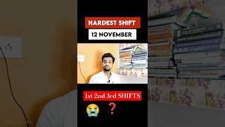 SSC MTS HARDEST SHIFT 😭  12 NOV All Shifts 🔥  Unexpected Questions sscmts mtsanalysis shorts [upl. by Buchheim145]