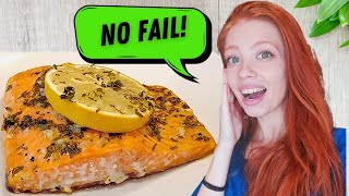 The 15 MINUTES Baked Salmon Recipe 2024  Quick and Easy Just Few Ingredients cooking salmon food [upl. by Eilis983]