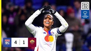 HIGHLIGHTS  Olympique Lyonnais vs AS Roma  UEFA Womens Champions League 2425 Français [upl. by Horne]