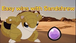 Honestly not only is sandshrew my favorite pokemon he’s also viable in regulation H foryou pokemon [upl. by Elpmet854]