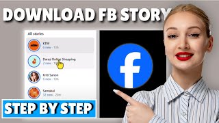 How to download facebook story from Laptop 2024 [upl. by Tammie]