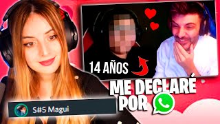 REACCIONO al VIDEO que TANTO me PEDÍAN me declaré por whatsapp  Mayichi [upl. by Gad]