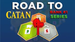 Retired Catan Pro Climbs the Ranked Ladder Game 6 [upl. by Aihsal733]