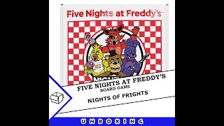 Five Nights at Freddys Nights of Frights board game [upl. by Aretak500]