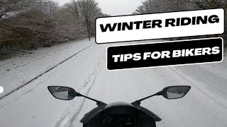 Riding In The Winter  Motorcycle Tips [upl. by Lief]