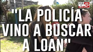 Habla la dueña de la casa allanada quotVinieron a buscar a Loanquot [upl. by Alliw482]