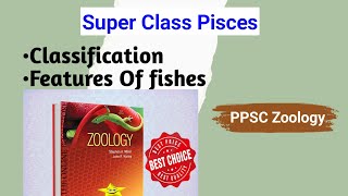 Fishes  Classification Of Pisces  Invertebrates And Chordates  PPSC  BS Zoology  Semester No 03 [upl. by Rizan]