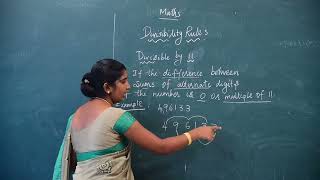 Divisibility rule of 36911part 3live teachingonline class [upl. by Tatman]