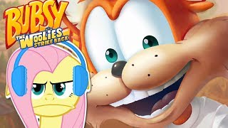 Fluttershee plays BUBSY  I paid 30 🌮 [upl. by Odlavso]