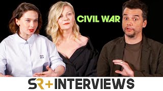 Kirsten Dunst Cailee Spaeny amp Wagner Moura On Championing Journalists In Civil War [upl. by Nakre885]