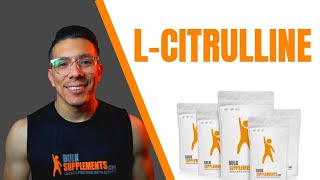 L Citrulline Benefits  How does LCitrulline work [upl. by Rhetta]