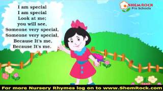 Nursery Rhymes I am Special Songs with lyrics [upl. by Alenoel]