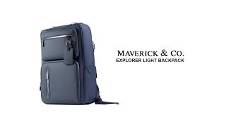 Get A Closer Look Of Explorer Backpack MyMaverickAndCo  Maverick amp Co Official Unboxing [upl. by Coe145]