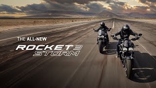 Introducing the 2024 Triumph Rocket 3 Storm [upl. by Suirradal]