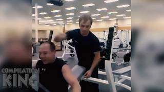 Most awkward gym moments  Funny gym fail compilation [upl. by Whitman]