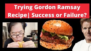 Gordon Ramsay Turkey Burger recipe Success or Failure [upl. by Alleris]