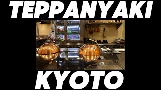 KYOTO FOOD VLOG MOUTHWATERING Teppanyaki in Kyoto – Epic Food Adventure Steps from Kyoto Station [upl. by Ikcir]