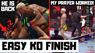 Charles Oliveira vs Beneil Dariush Full Fight Reaction and Breakdown  UFC 289 Event Recap [upl. by Ardnek]