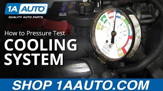 How to Pressure Test Vehicle Cooling System [upl. by Adiaj]