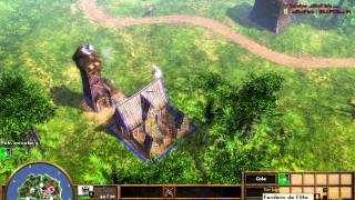 Age of Empires 3 The Asian Dynasties Alemania vs Japon [upl. by Jelena412]