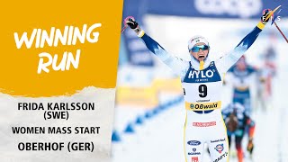 Karlsson back to winning ways in Germany  FIS Cross Country World Cup 2324 [upl. by Shaikh]