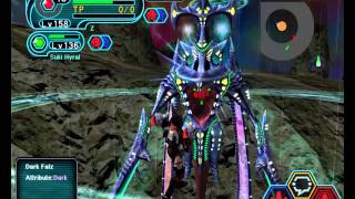 Phantasy Star Online Ep I Dark Falz Final Boss Fight [upl. by Munro]