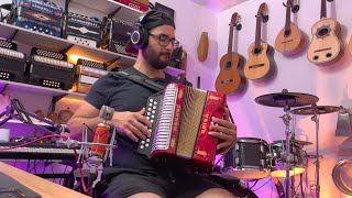 La Pluma Polka  Juan Lopez All Instruments Cover [upl. by Grantley32]