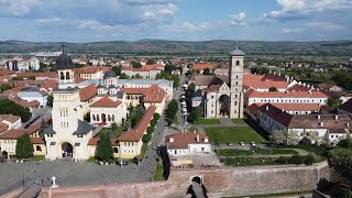 Alba Iulia Alba Romania from drone in may [upl. by Leima91]