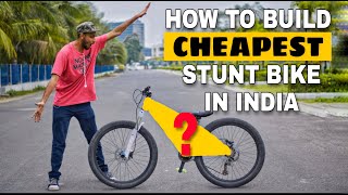 How to build a CHEAPEST STUNT BIKE in India  Infinity Riderzz Kolkata [upl. by Celeste]