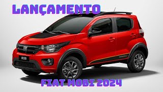 Fiat lança Mobi 2024 a partir de R 69990  Confira o que mudou [upl. by Bonis]