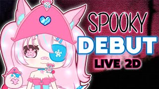 🎃 PINK KITSUNE pirate come to steal your love 🎃【SPOOKY DEBUT LIVE 2D】【MikiAisu】 [upl. by Lednic]