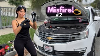 Helped her with the misfire on her Traverse 17 Vlog [upl. by Gustavus]