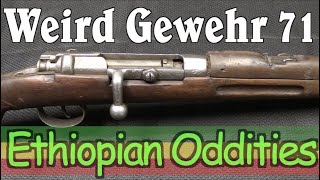 Ethiopian Oddities Strange Smallbore Gewehr 71 Carbine [upl. by Arimak423]