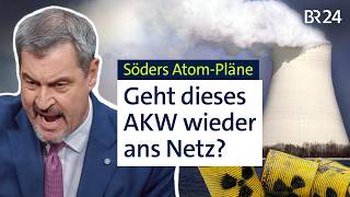 Wie könnte Söders Idee das AKW Isar 2 wieder hochzufahren funktionieren  ÜberBayern  BR24 [upl. by Aimerej]