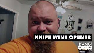 CATFISH COOLEY KNIFE WINE OPENER  INVENTION [upl. by Molahs959]