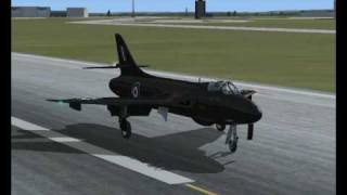 ALPHA Sim Hawker Hunter [upl. by Roselia478]