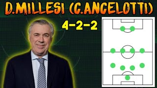 Carlo Ancelotti  D Millesi  Pes 2021 Mobile Formation Guide amp Tactics  How To Play Carlo Ancelot [upl. by Vaientina]