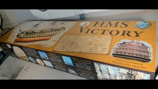 Caldercraft HMS Victory Unboxing [upl. by Ulyram953]